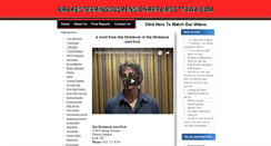 Desktop Screenshot of brakesteeringsuspensionrepairsottawa.com